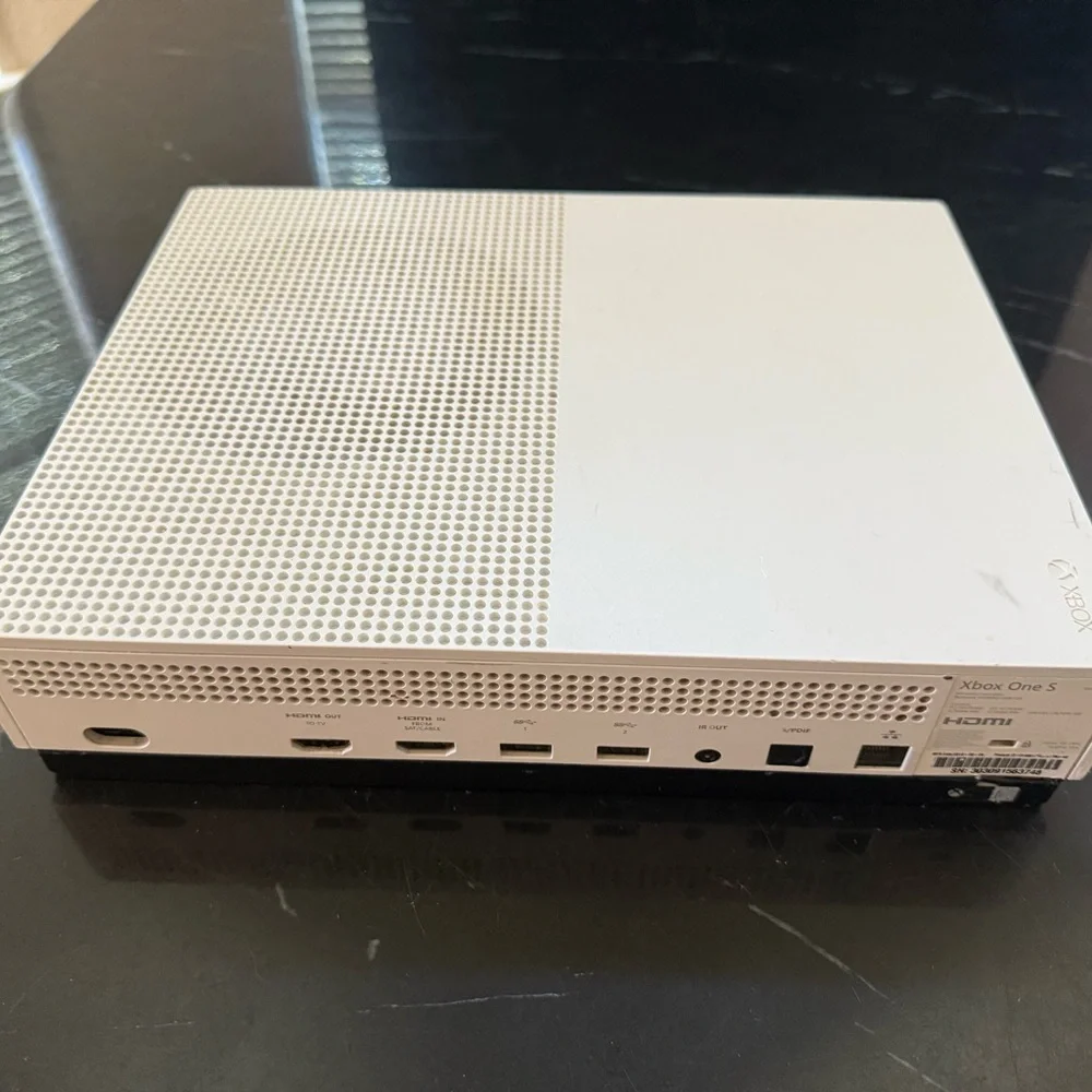 Xbox One S bundle! 2TB storage, 11 games, 4 controllers, all works great!